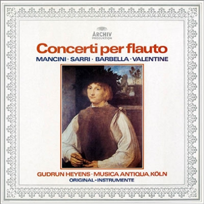 무지카 안티쿠아 쾰른 - 이탈리아 나폴리의 바로크 리코더 협주곡 (Musica Antiqua Koln - Blockflote Concert Naples) (일본 타워레코드 독점 한정반)(CD) - Gudrun Heyens