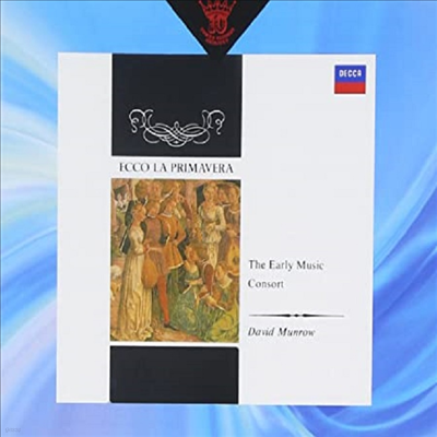 데이비드 먼로우 - 14세기 피렌체 음악 (David Munrow - Ecco La Primavera: Florentine Music Of The 14th Century) (일본 타워레코드 독점 한정반)(CD) - David Munrow