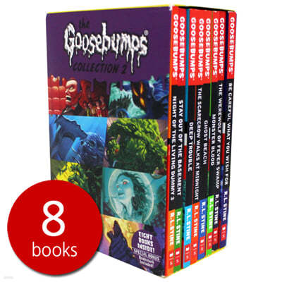 Scholastic The Goosebumps 8 Books Set Collection 2