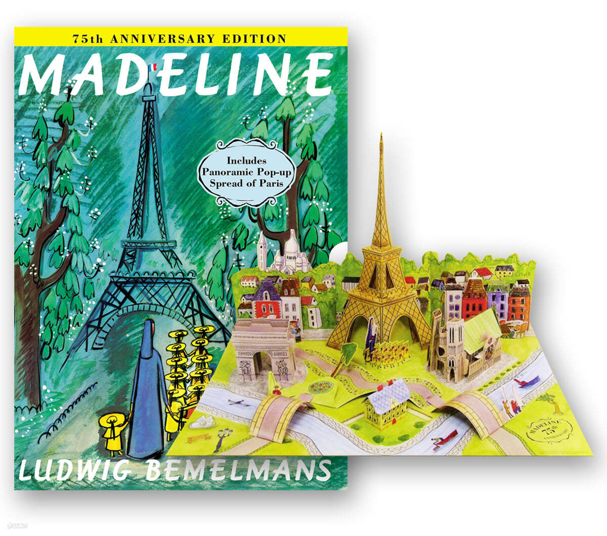 Madeline 75th Anniversary Edition (그림책 + 미니 팝업북 세트)