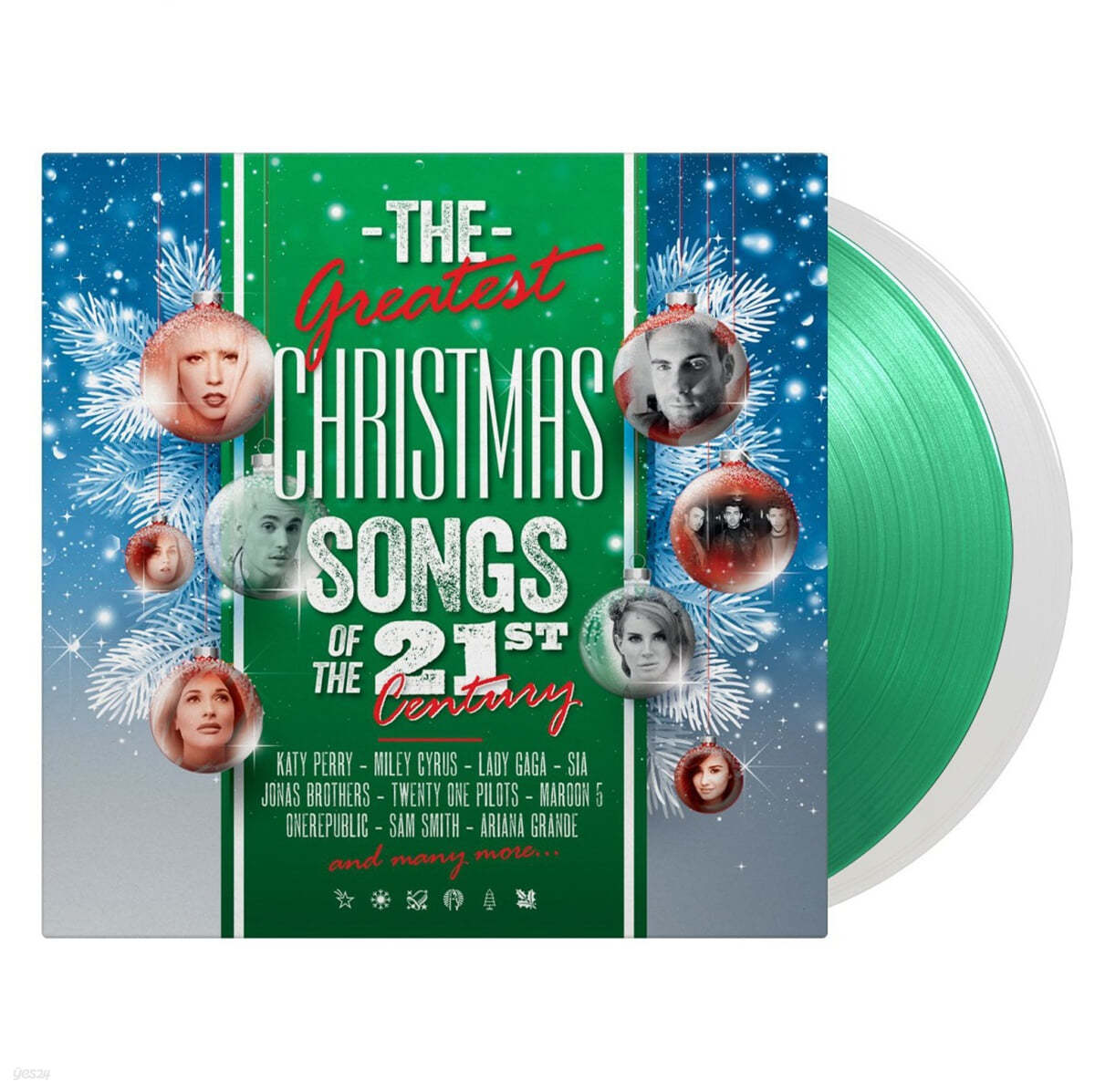 21세기 크리스마스 히트곡 모음집 (The Greatest Christmas Songs Of The 21st Century) [그린 &amp; 화이트 컬러 2LP]
