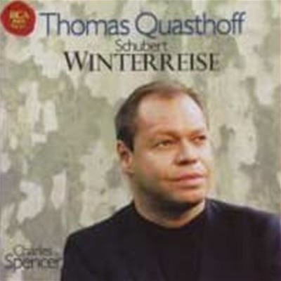 Thomas Quasthoff, Charles Spencer / 슈베르트 : 겨울 나그네 (Schubert : Winterreise D.911) (수입/09026631472)