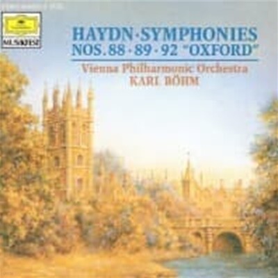 Karl Bohm / Haydn : Symphonien Nr. 88, 89, 92 "Oxford" (수입/4295232)