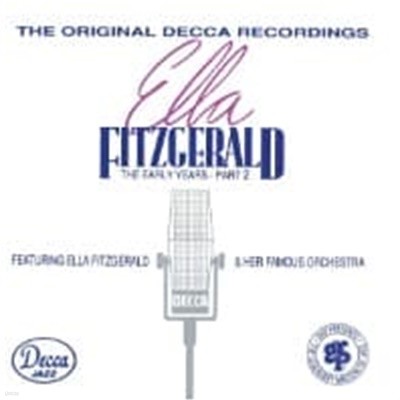 Ella Fitzgerald With Chick Webb & His Orchestra / The Early Years ~ (1939-1941) (2CD/수입