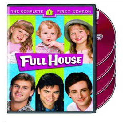 Full House: The Complete First Season (풀 하우스: 컴플리트 시즌 1) (지역코드1)(한글무자막)(4DVD Boxset) (2005)