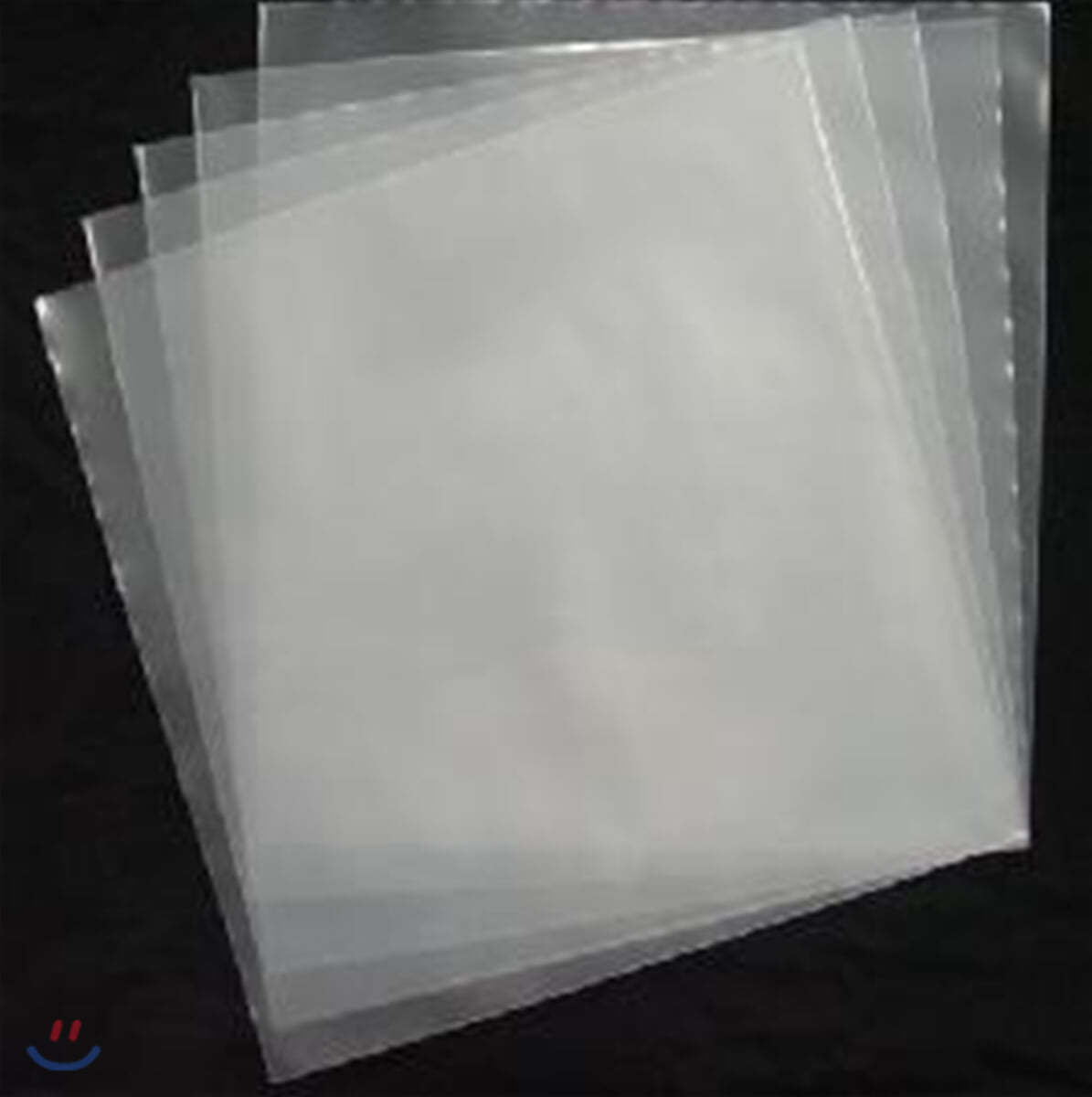 12인치 LP 커버 보호용 무독성 PE 비닐 (10장 묶음)