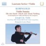 Korngold : Music for Violin and Piano : Joseph Lin��Benjamin Loeb