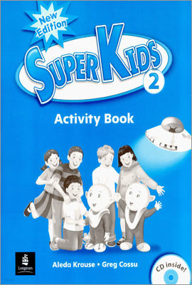 New Super Kids 2 : Activity Book with CD