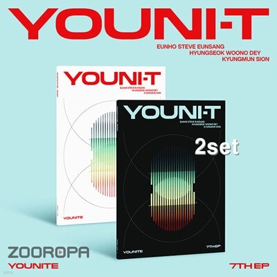 [미개봉/2종세트] YOUNITE 유나이트 YOUNI T 7집 미니앨범
