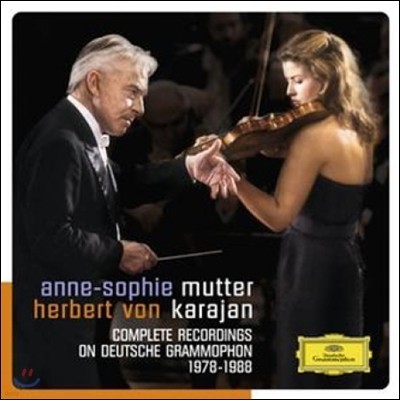 Anne-Sophie Mutter / Herbert von Karajan 무터와 카라얀의 DG 녹음 전집 (Complete Recordings on Deutsche Grammophon 1978-1988)