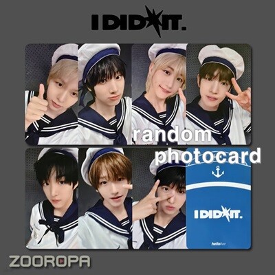 [새상품/C 포토카드/랜덤/중복X] IDID 아이딧 I did it (정품/헬로라이브)