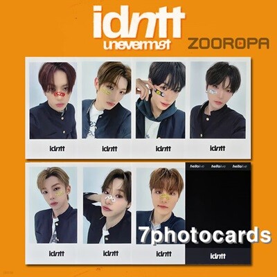 [새상품/B 포토카드 세트] idntt 아이덴티티 unevermet (정품/헬로라이브)