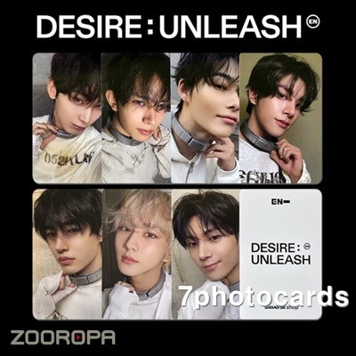 [새상품/A 포토카드 세트] 엔하이픈 ENHYPEN DESIRE UNLEASH (정품/위버스샵)