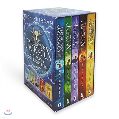 Percy Jackson and the Olympians 5 Book Paperback Boxed Set (영국판) : The Ultimate Collection 퍼시 잭슨 5종 박스세트