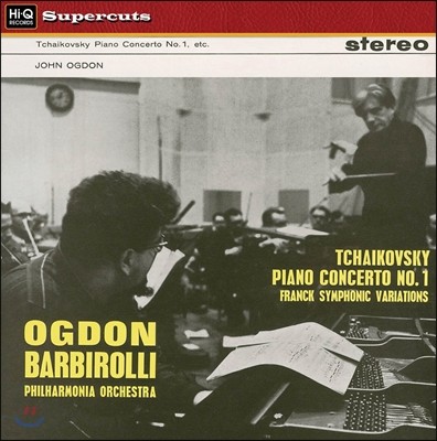 John Ogdon / John Barbirolli 차이코프스키: 피아노 협주곡 1번 / 프랑크: 교향적 변주 (Tchaikovsky: Piano Concerto / Franck: Symphonic Variations)