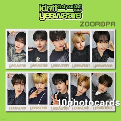 [새상품/A 포토카드 세트] idntt 아이덴티티 yesweare (정품/에버라인)