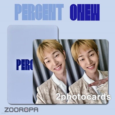 [새상품/I 포토카드 세트] 온유 ONEW PERCENT (정품/케이타운포유)