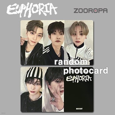 [새상품/G 포토카드/랜덤] ALPHA DRIVE ONE 알파드라이브원 EUPHORIA (정품/뮤직아트)