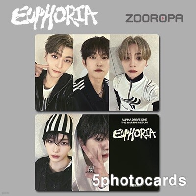 [새상품/G 포토카드 세트] ALPHA DRIVE ONE 알파드라이브원 EUPHORIA (정품/뮤직아트)