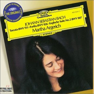 Martha Argerich 바흐: 영국 모음곡 2번, 파르티타 2번, 토카타 - 마르타 아르헤리치 (Bach: Toccata BWV 911, Partita 826, Emglish Suite 807)