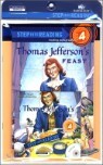 Step Into Reading 4 : Thomas Jefferson's Feast (Book+CD+Workbook)
