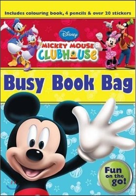 Disney Mickey Mouse Club House Busy Book Bag