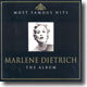 (Most Famous Hits) Marlene Dietrich - The Album