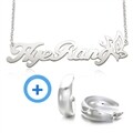 [45mm�Ҵ�Ʈ�̴ϼ��̺�Ʈ]��1+1��Silver �̴ϼ� �����(�������)+�۷��ӽ����Ͱ���