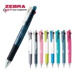 [알앤비]ZEBRA 제브라 클립온 멀티 4색볼펜+샤프/clipon/multi