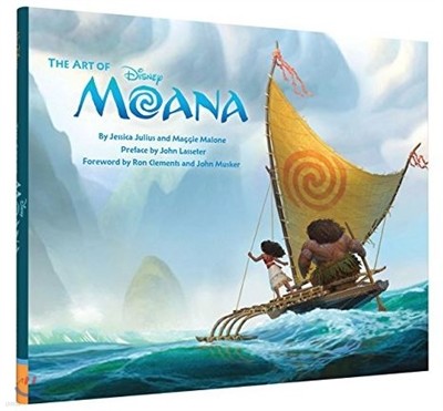 The Art of Moana 디즈니 모아나 공식 컨셉 아트북