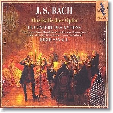 Jordi Savall 바흐 : 음악의 헌정 (Bach: Musical Offering, BWV1079) 조르디 사발
