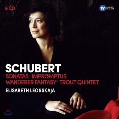 Elisabeth Leonskaja 슈베르트: 피아노 소나타, 즉흥곡, 방랑자 환상곡, 오중주 '송어' (Schubert: Sonatas, Impromptus, Wanderer Fantasy, Trout Quintet) 엘리자베스 레온스카야