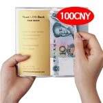 달러북 팁북 위안화북 신권지폐10장10위안 기업체홍보 판촉용 소중한분선물 해외여행시색상랜덤