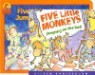 [��ο�]Five Little Monkeys Jumping on the Bed (Board Book & CD Set)