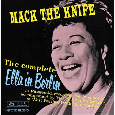Ella Fitzgerald (엘라 피츠제랄드) - Mack The Knife: Ella In Berlin [Verve 60주년 기념 에디션 LP]