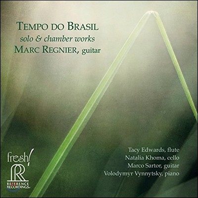 Marc Regnier 템포 도 브라질 - 솔로와 실내악 기타 작품 (Tempo Do Brasil - Solo & Chamber Works) 마크 레니에 [HDCD]
