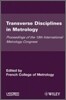 Transverse Disciplines in Metrology