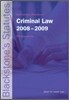 Blackstone's Statutes on Criminal Law 2008-2009, 18/E