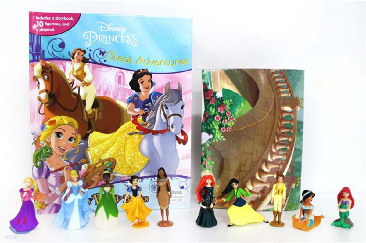 Disney Princess Great Adventures My Busy Book 디즈니 프린세스 그레이트 어드벤처 비지북