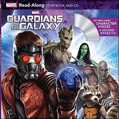[스크래치 특가]Guardians of the Galaxy Read-along Storybook