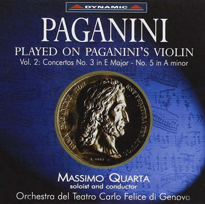 Massimo Quarta 파가니니: 바이올린 협주곡 3, 5번 - 마시모 콰르타 (Paganini: Viollin Concertos M.S.50, K.S.78) 