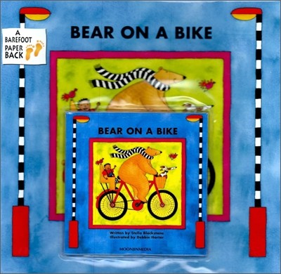 Bear on a Bike  (Paperback & CD Set)