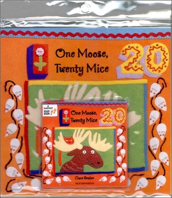 One Moose, Twenty Mice (Paperback & CD Set)