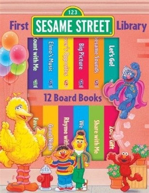 First Sesame Street Library 12 Volume Boxed Set