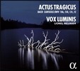 Vox Luminis 악투스 트라지쿠스 - 바흐: 칸타타 (Actus Tragicus - J.S. Bach: Cantatas BWV 106, 150, 131, 12) 복스 루미니스, 리오넬 뫼니에