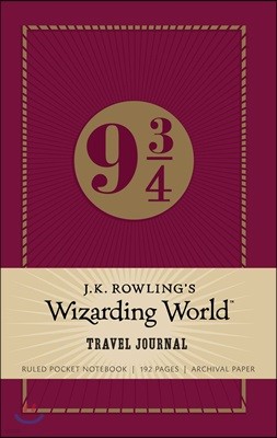 J.K. Rowling's Wizarding World: Travel Journal: Ruled Pocket Notebook