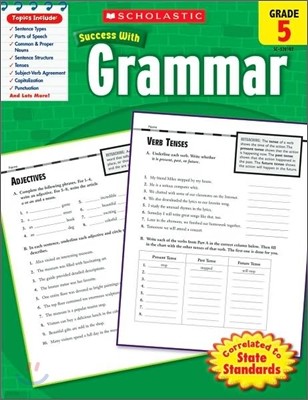Scholastic Success With Grammar, Grade 5
