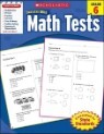 Scholastic Success With Math Tests, Grade 6