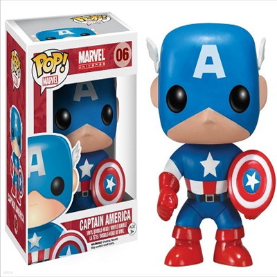 Funko - (펀코)Funko Pop! Marvel: Captain America (마블)(캡틴아메리카)