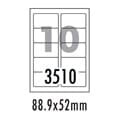 [0102241][����] �з�ǥ���� LQ-3510(20��/10ĭ/88.9x52mm)